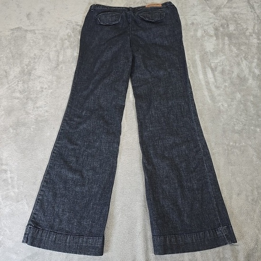 Allen B. By Allen Schwartz Jeans Womens 6 Blue Dark Wash Bootcut Flare Casual‎